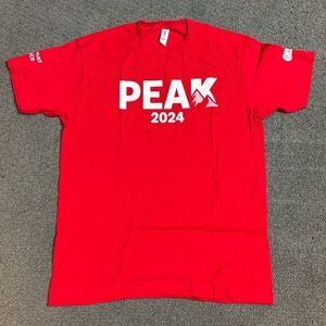 Amazon Employee Peak 2024 Shirt Large Red New